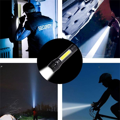 BUFFER® Kutulu Mini El Feneri – Taşınabilir LED Kamp ve Acil Durum El Lambası Plastik Gövde