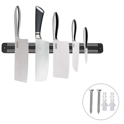 BUFFER® Mıknatıslı Paslanmaz Duvar Bıçak Askısı Standı 33 Cm  Aparat