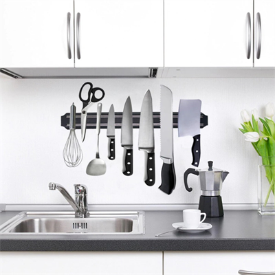 BUFFER® Mıknatıslı Paslanmaz Duvar Bıçak Askısı Standı 33 Cm  Aparat