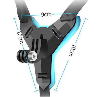 BUFFER® Motorsiklet Kask Önü Takılan Telefon Tutucu Aksiyon Kamerası Takılabilen Aparat