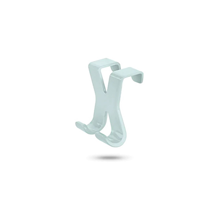 BUFFER® Mutfak Banyo Dolap Kapağına Takılan Meta Havlu Askılığı Aparatı