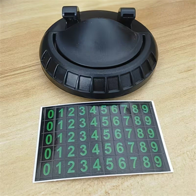 BUFFER® Numaratörlü Güçlü Yapışkanlı 360 Derece Dönebilen Su Geçirmez Araç İçi Telefon Tutucu Plastik Aparat