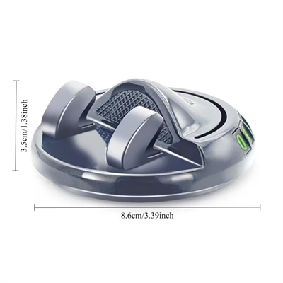 BUFFER® Numaratörlü Güçlü Yapışkanlı 360 Derece Dönebilen Su Geçirmez Araç İçi Telefon Tutucu Plastik Aparat