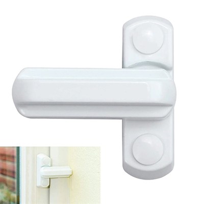 BUFFER® PVC Pimapen Pencere Cam Balkon Kapısı Güvenli Emniyet Kilidi