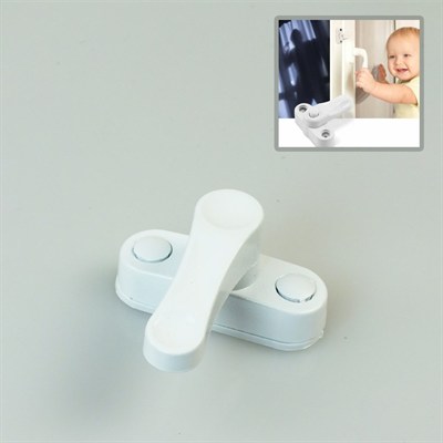 BUFFER® PVC Pimapen Pencere Cam Balkon Kapısı Güvenli Emniyet Kilidi