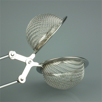 BUFFER® Paslanmaz Metal Pratik Kolay Bitki Çayı Demleme Süzgeci Aparatı