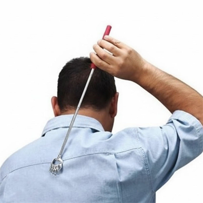 BUFFER® Pratik Kolay Teleskopik Metal Sırt Kaşıma Kaşağı Aleti Aparatı