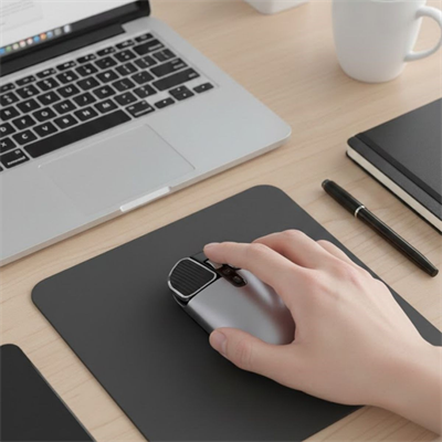 BUFFER® Sessiz Kablosuz Mouse – Wireless Optik Mouse, Sessiz Tıklama, Ergonomik Tasarım