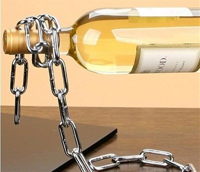 BUFFER® Sihirli İlüzyon Zincir Uçan Şişe Eşya Tutucu Aparat Chain Holder