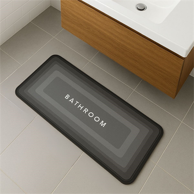 BUFFER® Sihirli Süper Su Emici Kaymaz Tabanlı Uzun Paspas 40*120 cm