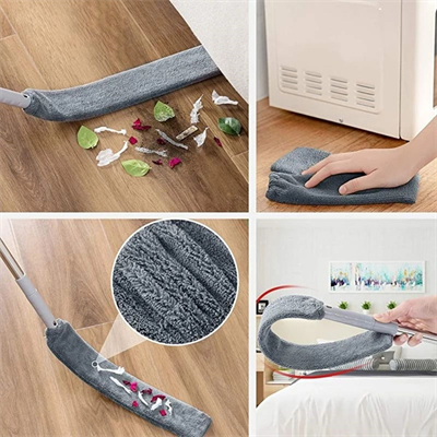 BUFFER® Teleskopik 3lü Mop Toz Alma Püskülü Çok Fonksiyonlu Temizlik Seti