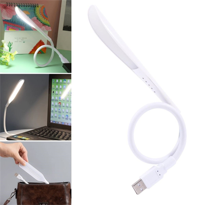 BUFFER® USB Girişli 14 Ledli 3 Kademeli Dokunmatik Masa/Kitap Okuma Lambası Ledi Beyaz