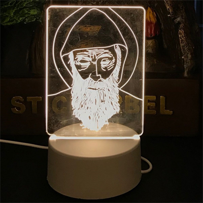 BUFFER® USB Kablolu Işıklı Kendiliğinden Beyaz Kalemli-Silgili Kreatif 3D Görselleştirme LED Lambası