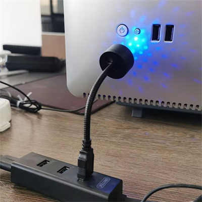 BUFFER® USB Sese Duyarlı 8 Farklı Mod Işıklı LED Atmosfer Işığı – Ambiyans Aydınlatması