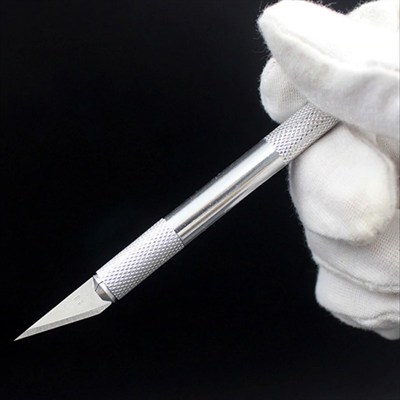 BUFFER® Zanaat 16 Parça Hobi Gravür Ahşap Heykel Çömlek Oyma Şekil Verme 13 Maket Bıçak Neşter Seti