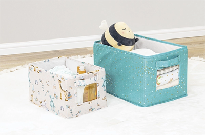 Baby 2li Pencereli Düzenleyici Çok Amaçlı Organizer Kutu (yeşil)