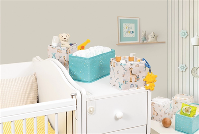 Baby 3lü Kullanışlı Çekmece Düzenleyici Çok Amaçlı Organizer Kutu (yeşil)