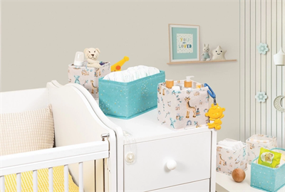 Baby 3lü Kullanışlı Çekmece Düzenleyici Çok Amaçlı Organizer Kutu (yeşil)