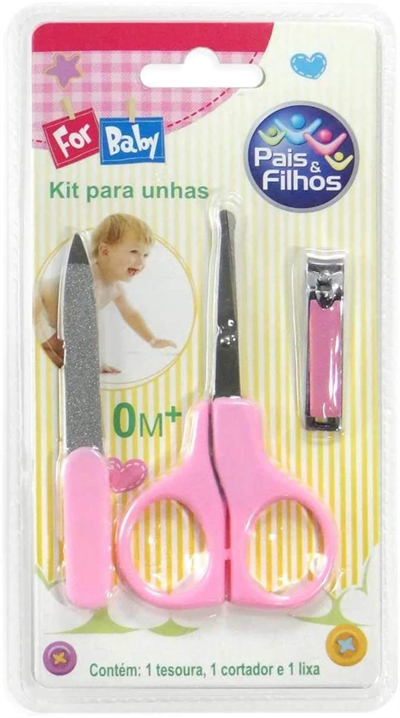 Baby Bebek Tırnak Bakım Seti - Pembe
