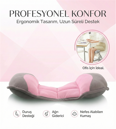 Bacak Çarpıklığını Gideren Medikal Dik Duruş Destek Oturuş Minder