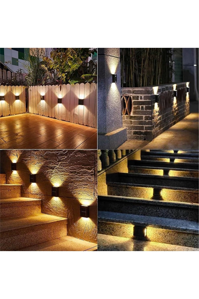 Bahçe Aydınlatması Solar Güneş Enerjili Dekoratik Led Işıklı Lamba