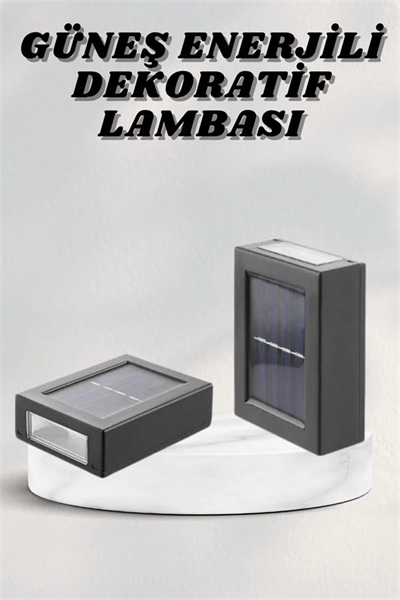Bahçe Aydınlatması Solar Güneş Enerjili Dekoratik Led Işıklı Lamba