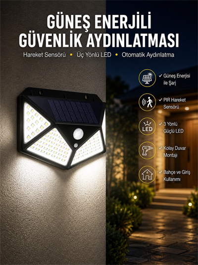 Bahçe Balkon ve Teras Aydınlatma Led Işık