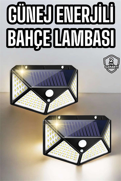Bahçe Havuz Güneş Enerjili Solar Işıklandırma Sensörlü Bahçe Aydınlatma
