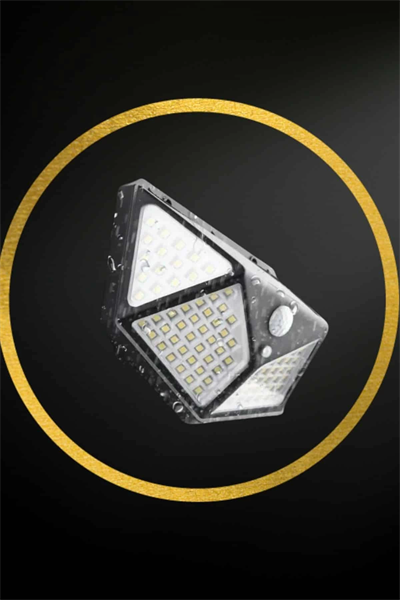 Bahçe Lambası Bahçe Aydınlatma Sensörlü Suya Dayanıklı 100 Led
