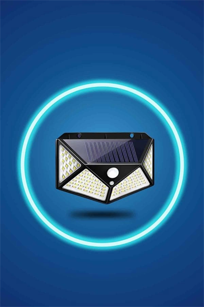 Bahçe Lambası Bahçe Aydınlatma Sensörlü Suya Dayanıklı 100 Led