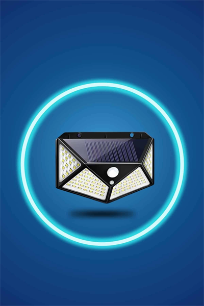 Bahçe Lambası Bahçe Aydınlatma Sensörlü Suya Dayanıklı 100 Led