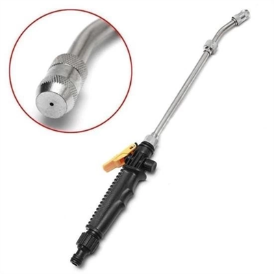 Bahçe Sulama Araç Oto Yıkama Temizlik Tazyikli Su Püskürtme Yüksek Basınçlı Hortum Ucu Aparatı 50 Cm