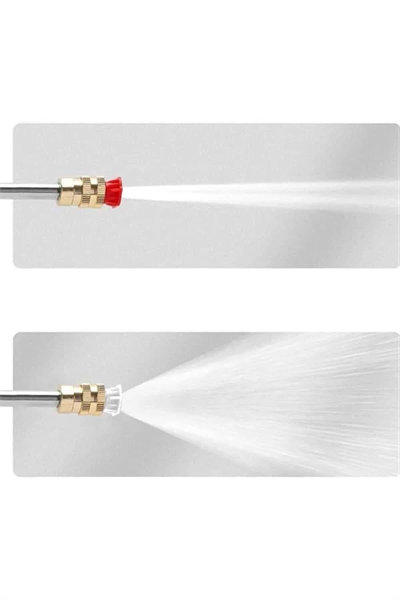 Bahçe ve Araba Yıkama Tabancası Su Basınçlı Hazneli Bataryalı Oto Yıkama