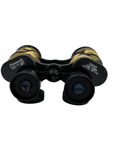 Baigish 20x50 Rus Model Kamuflaj Dürbün, Süper Kalite 1000m/56m