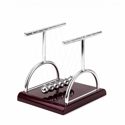 Balance Balls Büyük Newton - Metal Denge Topları Masa Üstü Bx40