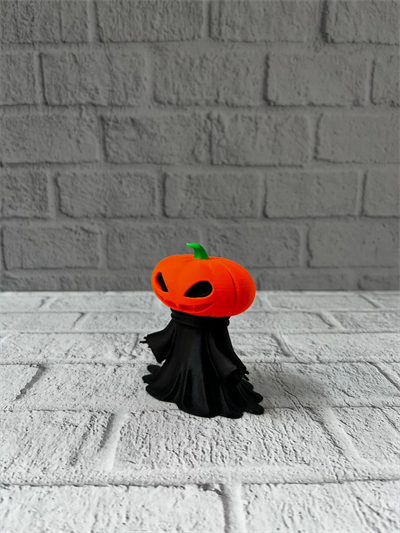 Balkabağı Figür 9cm Cadılar Bayramı Dekoratif Biblo