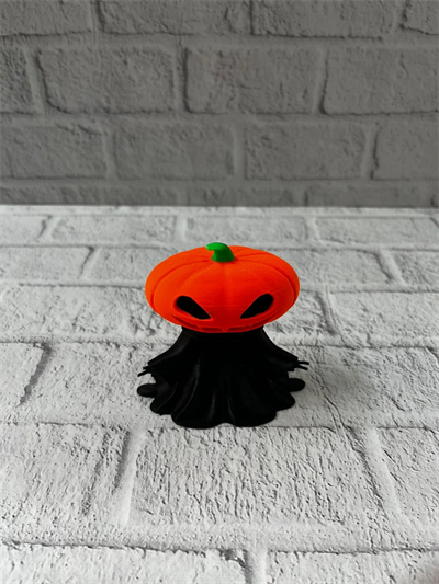 Balkabağı Figür 9cm Cadılar Bayramı Dekoratif Biblo