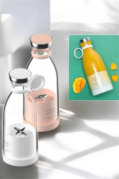 Bardak Blender Smoothie Meyve Sıkacağı Şarjlı Cam Taşınabilir