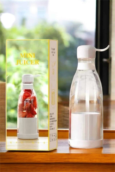 Bardak Blender Smoothie Meyve Sıkacağı Şarjlı Cam Taşınabilir