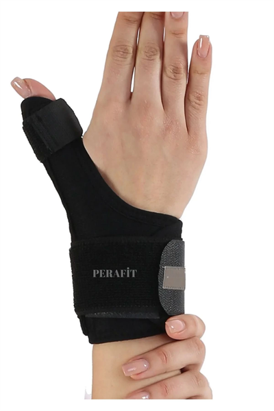 Baş Parmak Ve Bilek Destekli El Bilekliği Metal Atel De Quarvein