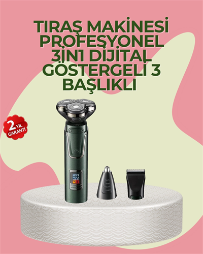 Başlıklı Şarjlı Tıraş ve Bakım Cihazı