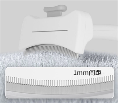 Basmalı Metal Uçlu Evcil Hayvan Tüy Toplama Tarağı  Cm-586 Bx40