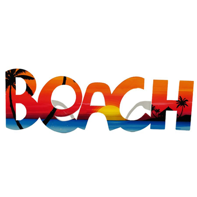 Beach Yazılı Parti Gözlüğü Yaza Merhaba Hawaii Show Gözlüğü 19x6 Cm Bx40