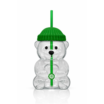 Bearista Plastik Soğuk İçecek Bardağı
