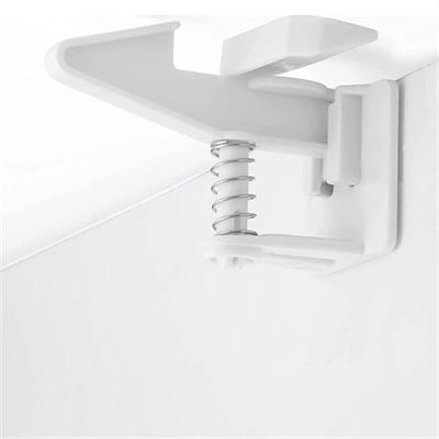 Bebek Çocuk Güvenliği Korumalı Yapışkan Çekmece Ve Dolap İçin Tutucu Gizli Güvenlik Kilidi Bx40