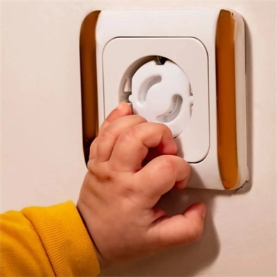 Bebek Çocuk Priz Koruma Kapağı (6 Adet) Çocuk Güvenliği, Priz Muhafazası, Priz Kapatıcı Bx40