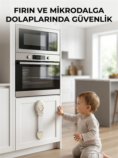 Bebek Güvenlik Dolap Kilidi Çok Amaçlı Çocuk Emniyet Kilit Sistemi