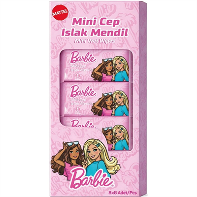Bebek Islak Mini Cep Mendili 8li