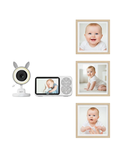 Bebek Kamerası Karşılıklı Konuşma RGB Işık Gece Görüşü ve Sıcaklık Alarmı