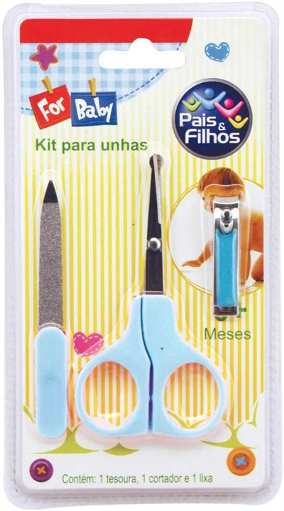 Bebek Tırnak Bakım Seti - Mavi